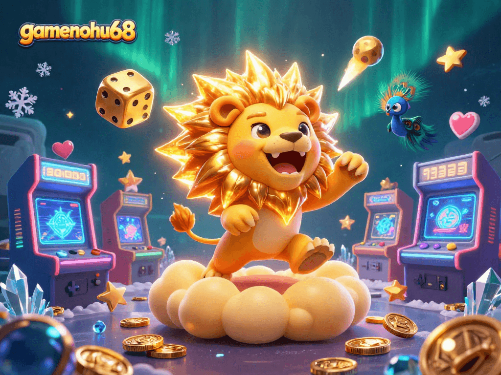Join the excitement at gamenohu68 with vibrant 3D casino games under a dazzling cosmic atmosphere.