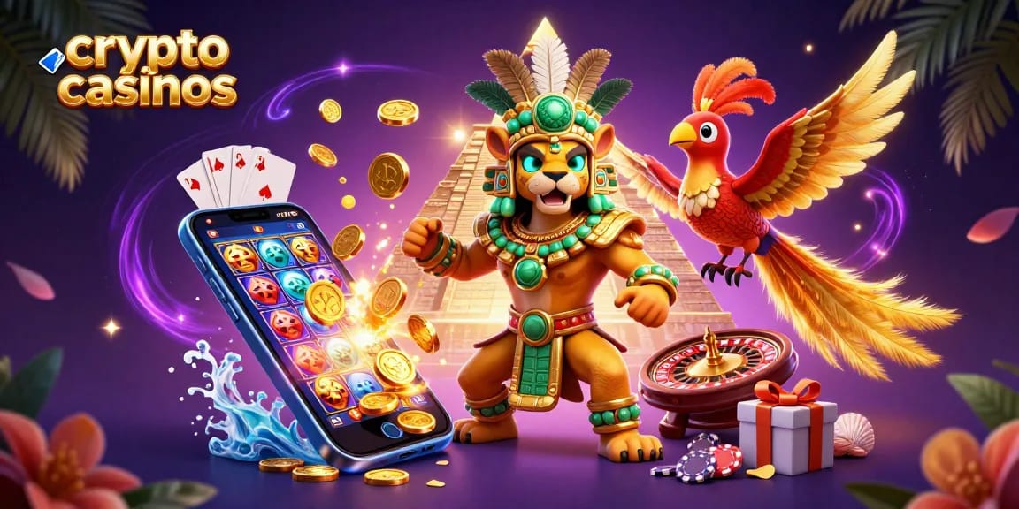 Vivez l'expérience des crypto casinos avec des jeux fascinants, des pièces de monnaie virtuelles et un décor dynamique.