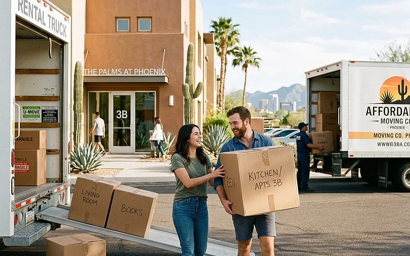 Reliable Trusted Local Movers Phoenix with Same-Day Service