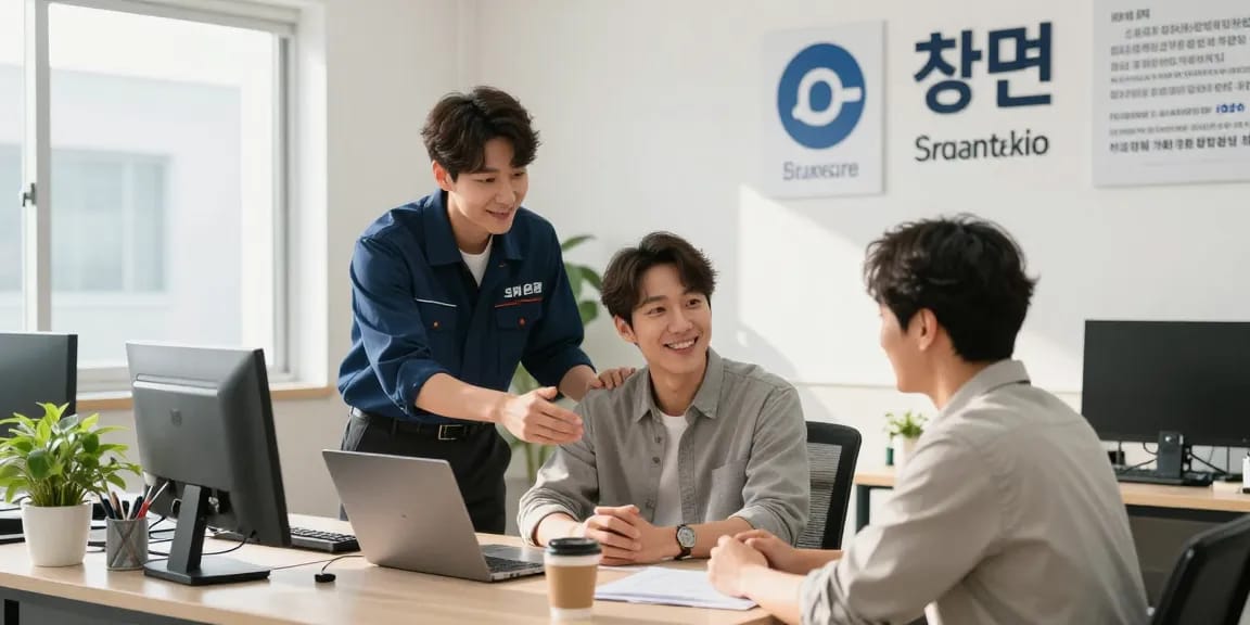 Image of a trusted 창원op service provider offering local services in a professional setting, highlighting community involvement and customer satisfaction.