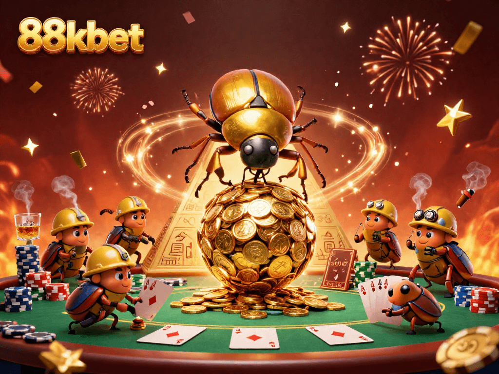 Engage in thrilling gameplay at 88kbet with colorful casino action and golden rewards!
