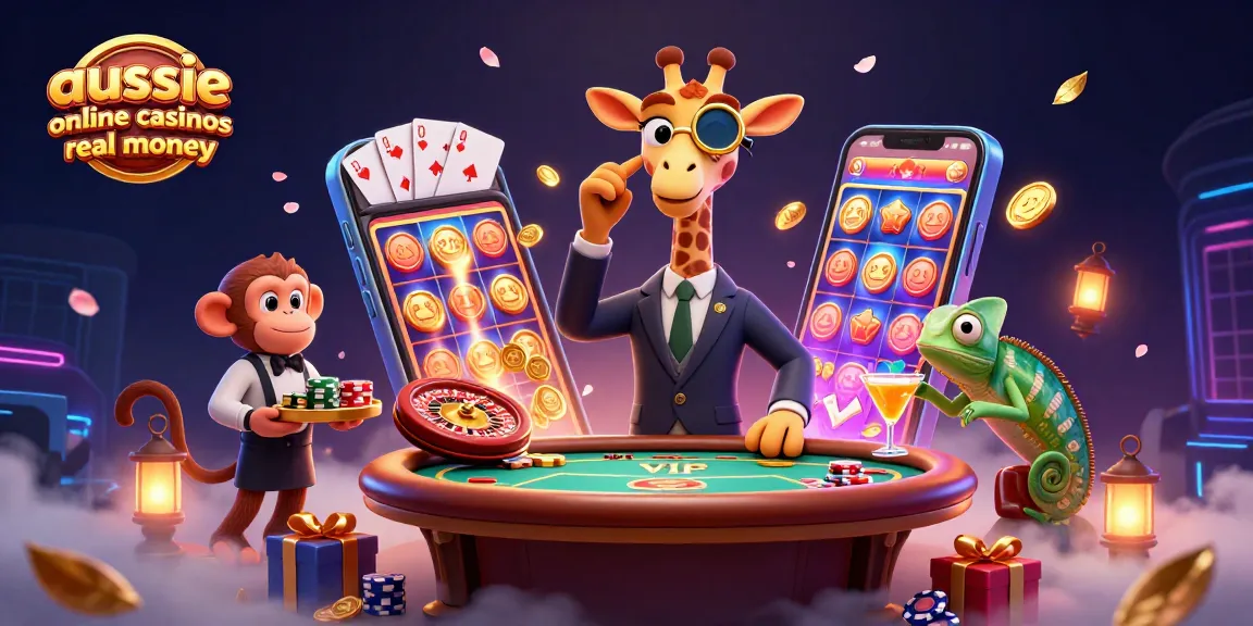 Engage with aussie online casinos real money through vibrant 3D casino action and dynamic characters.