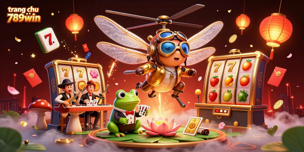 Engage with thrilling games at trang chu 789win featuring dynamic casino characters and vibrant visuals.