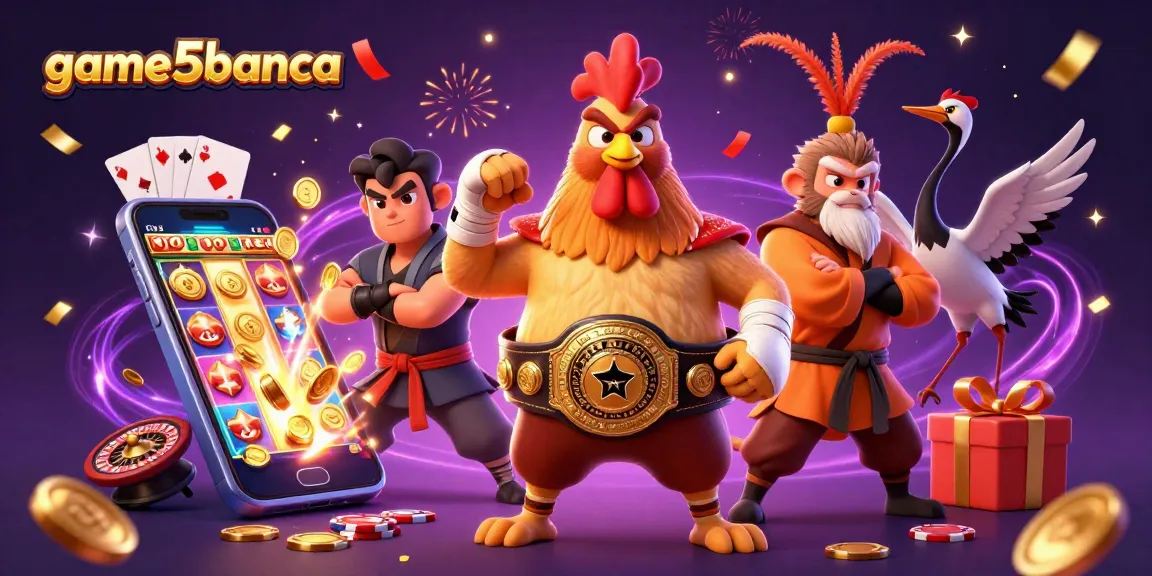 Win exciting games and unlock rewards with game5banca's dynamic casino adventure!
