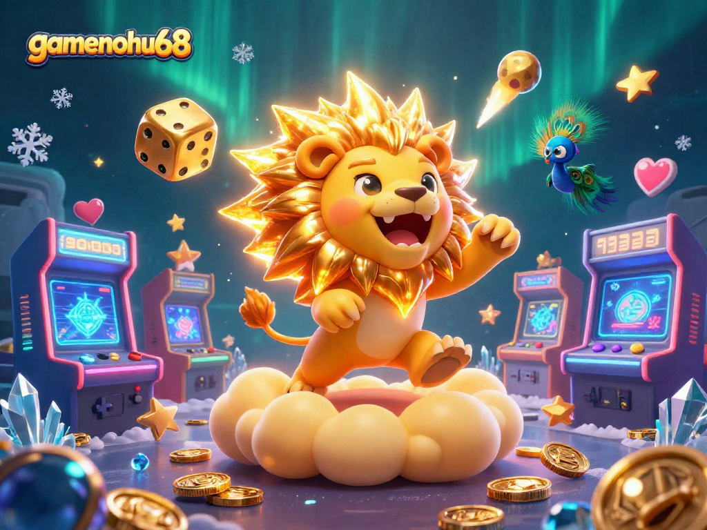 Join the excitement at gamenohu68 with vibrant 3D casino games under a dazzling cosmic atmosphere.