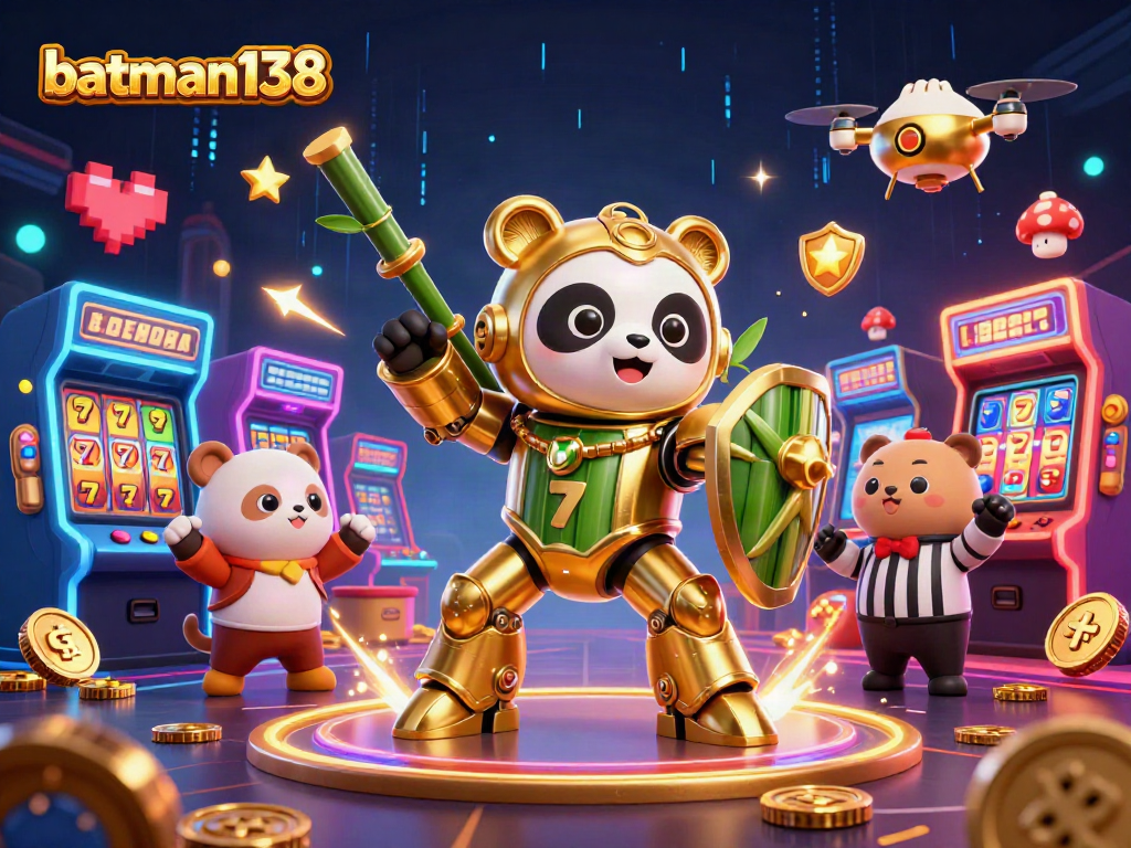 Engage in thrilling gameplay at batman138 with vibrant slot machines and cheering spectators.