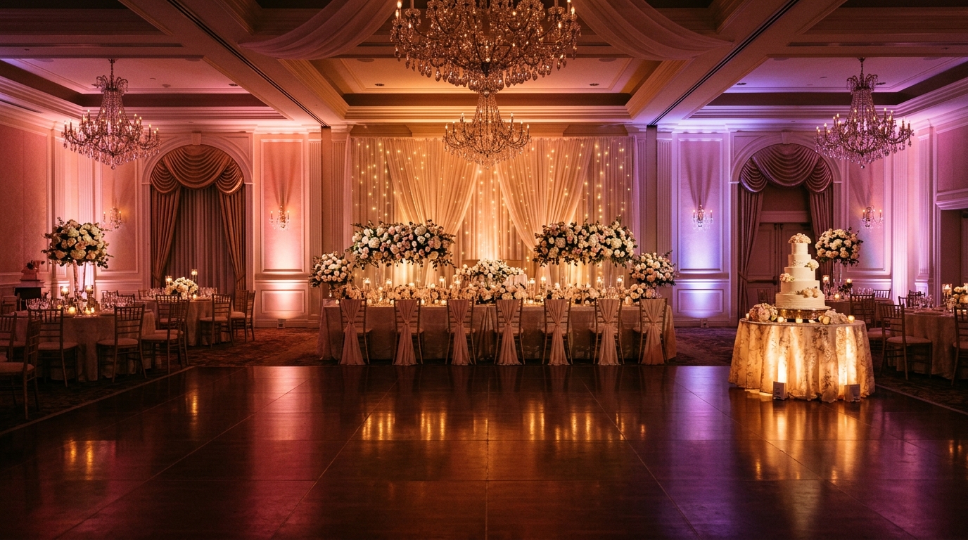 Uplighting Wedding Must-Haves for Your Big Day