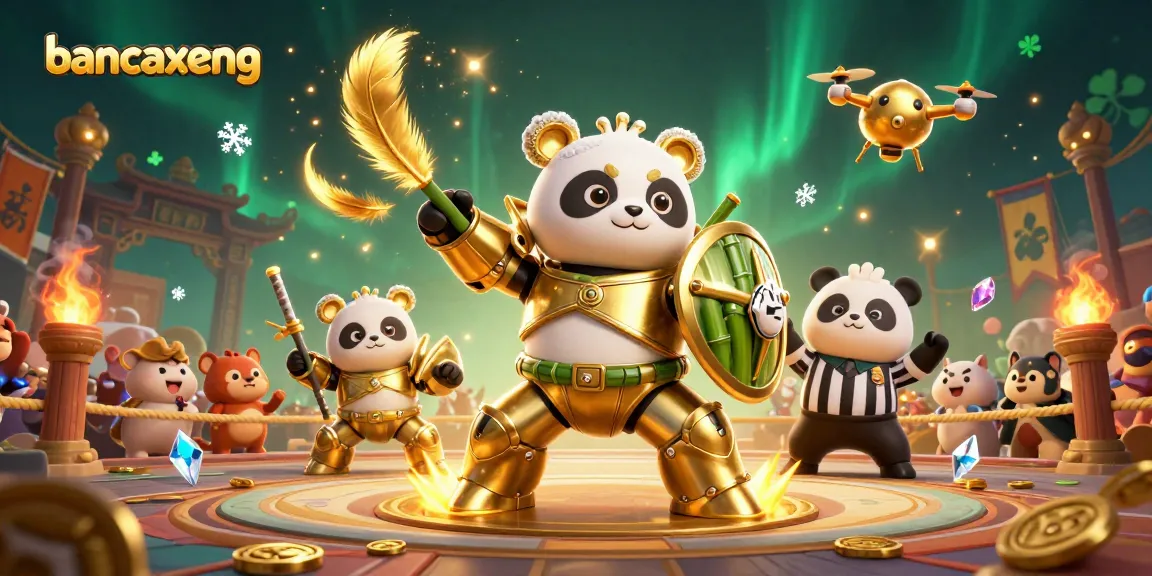 Bancaxeng players dive into an epic fish shooting arena with vibrant characters and thrilling action.