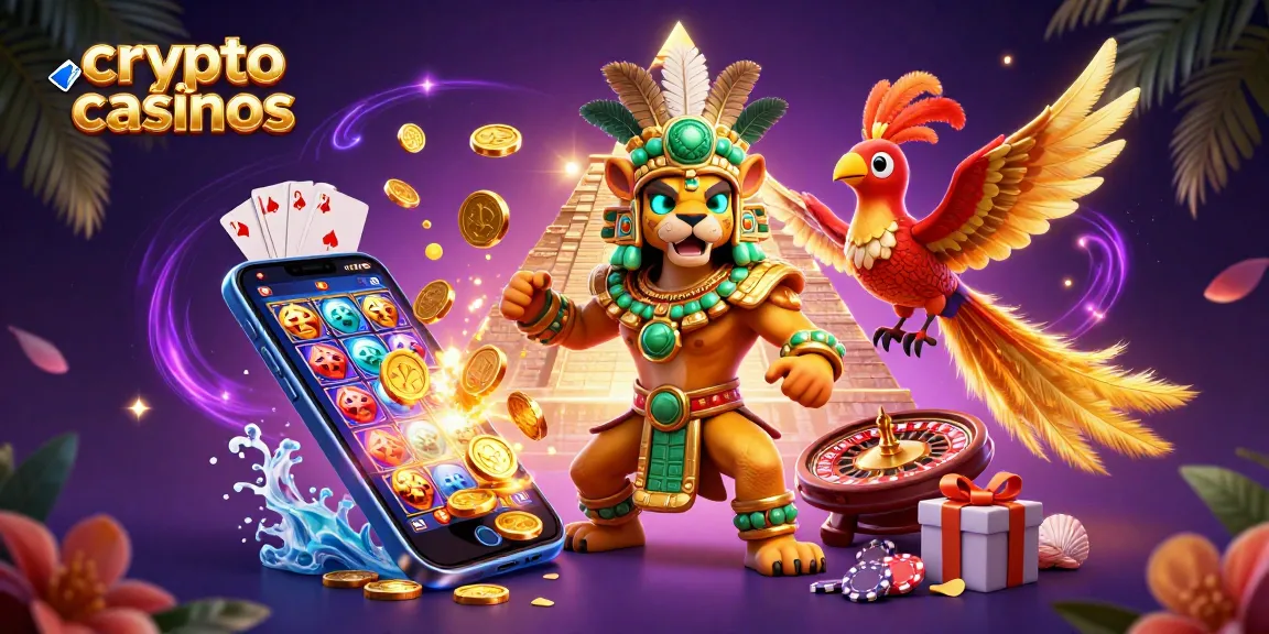 Vivez l'expérience des crypto casinos avec des jeux fascinants, des pièces de monnaie virtuelles et un décor dynamique.