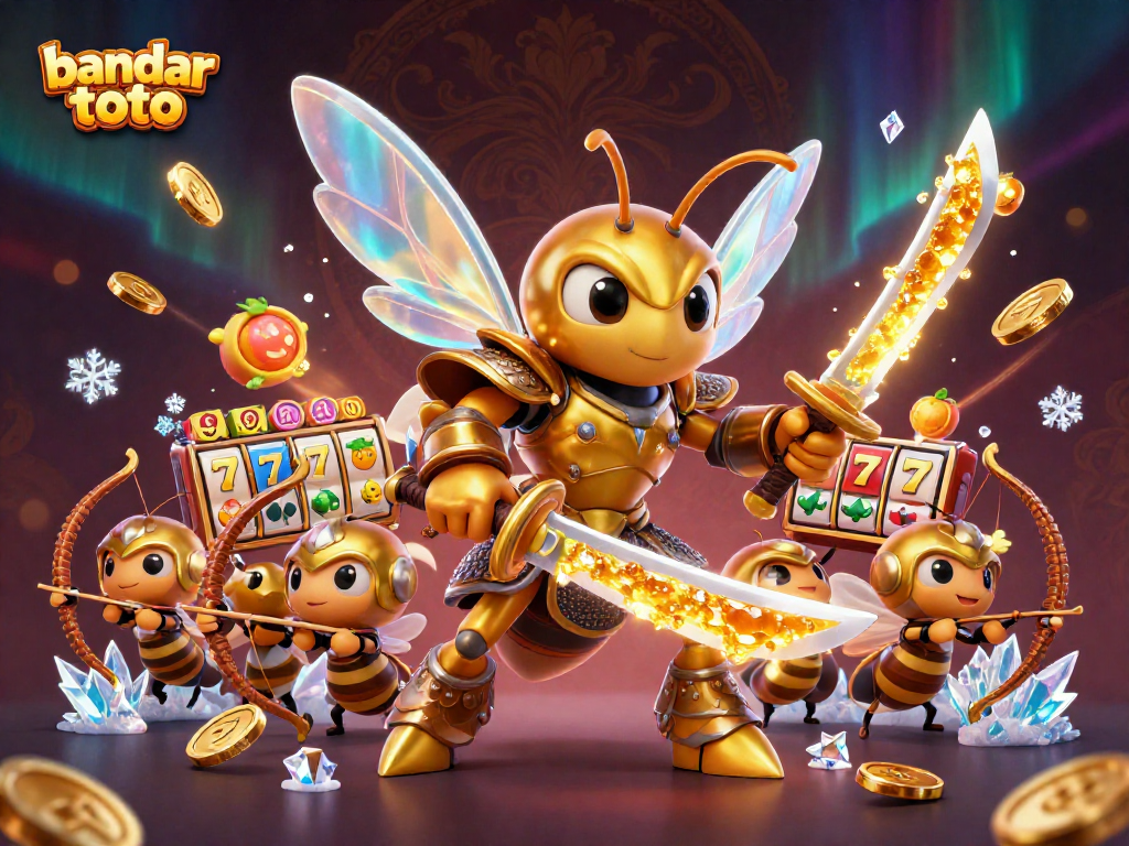 Experience thrilling wins with bandar toto in this vibrant gaming scene filled with excitement and action.