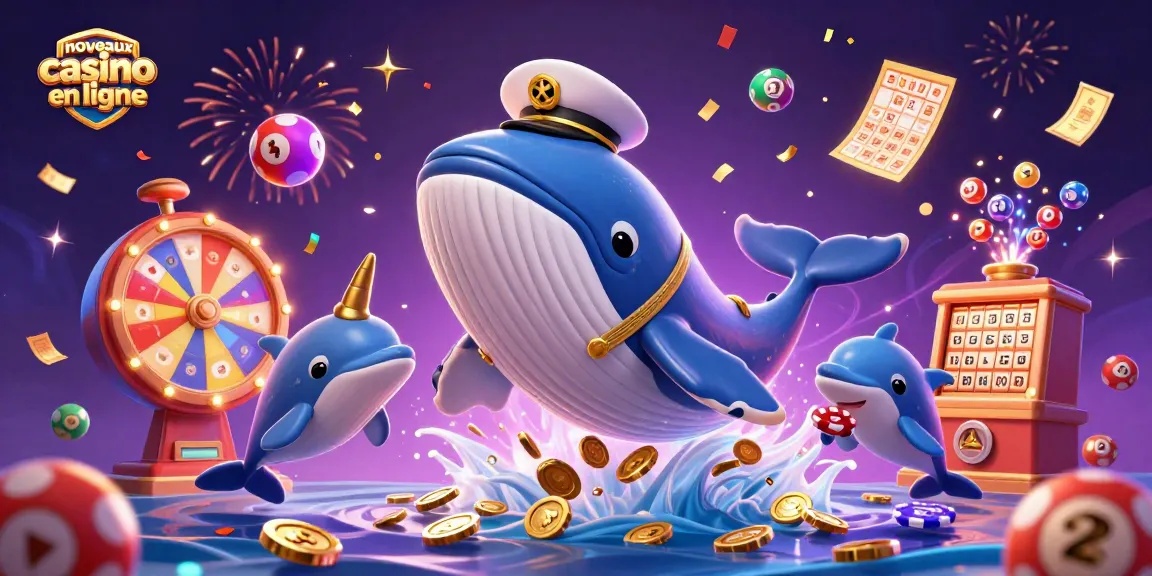 Plongez dans l'univers des nouveaux casinos en ligne avec un phare vibrant de couleurs et de jeux.