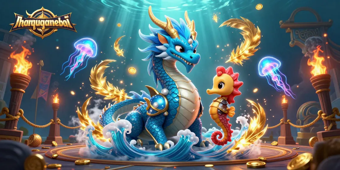 Engage in strategic Callbreak card games with nhanquagamebai, featuring mystical underwater characters.