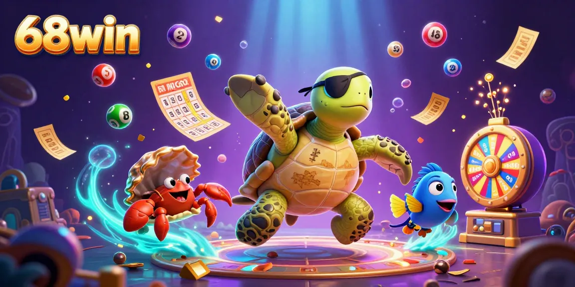 Engage in thrilling adventures with 68win’s dynamic gaming features, showcasing vibrant treasures and excitement.
