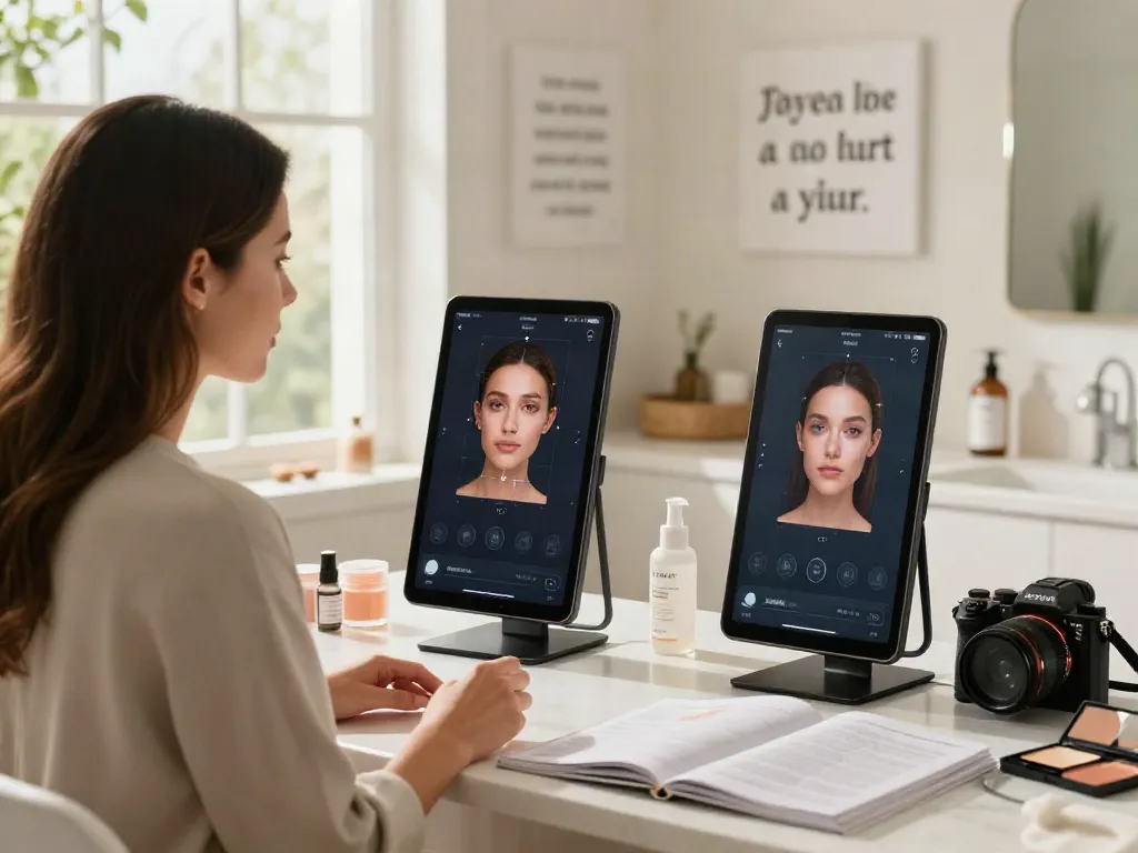 Alternatives to QOVES exploration in beauty analysis app with aesthetic products
