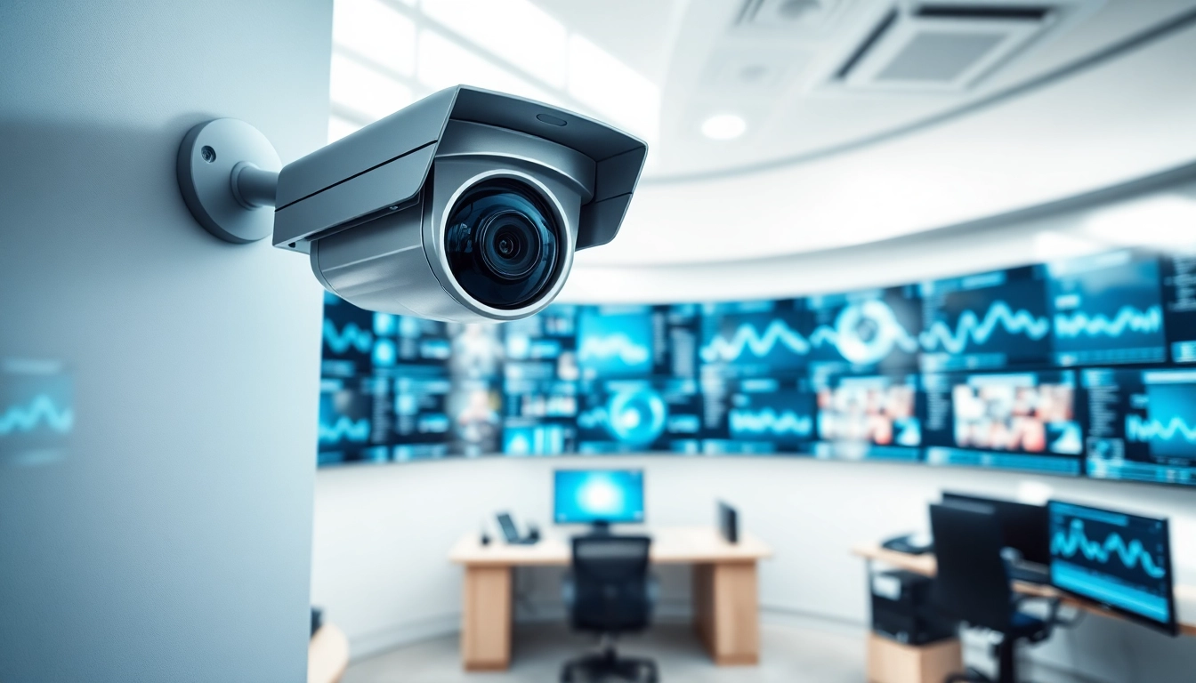 Implementing computer vision for CCTV in a high-tech surveillance control room.