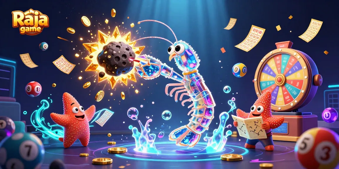 Engage with the exciting Raja game casino experience featuring vibrant lottery elements.