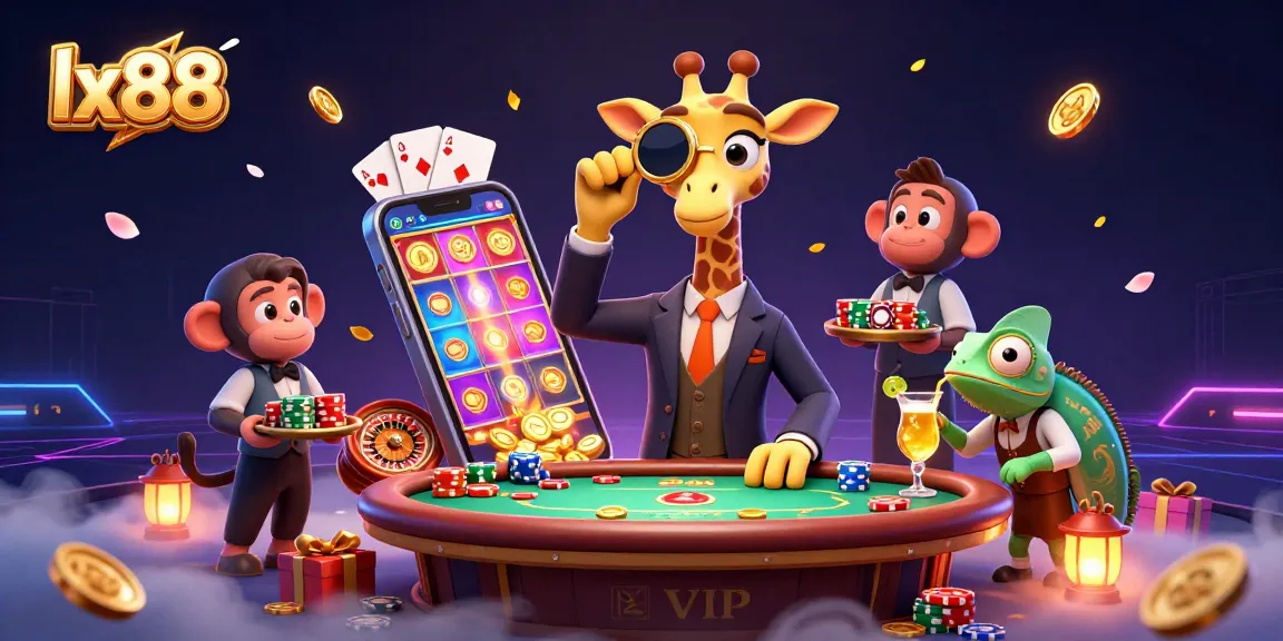 Experience lively gambling action at lx88 with animated characters and exciting casino games.