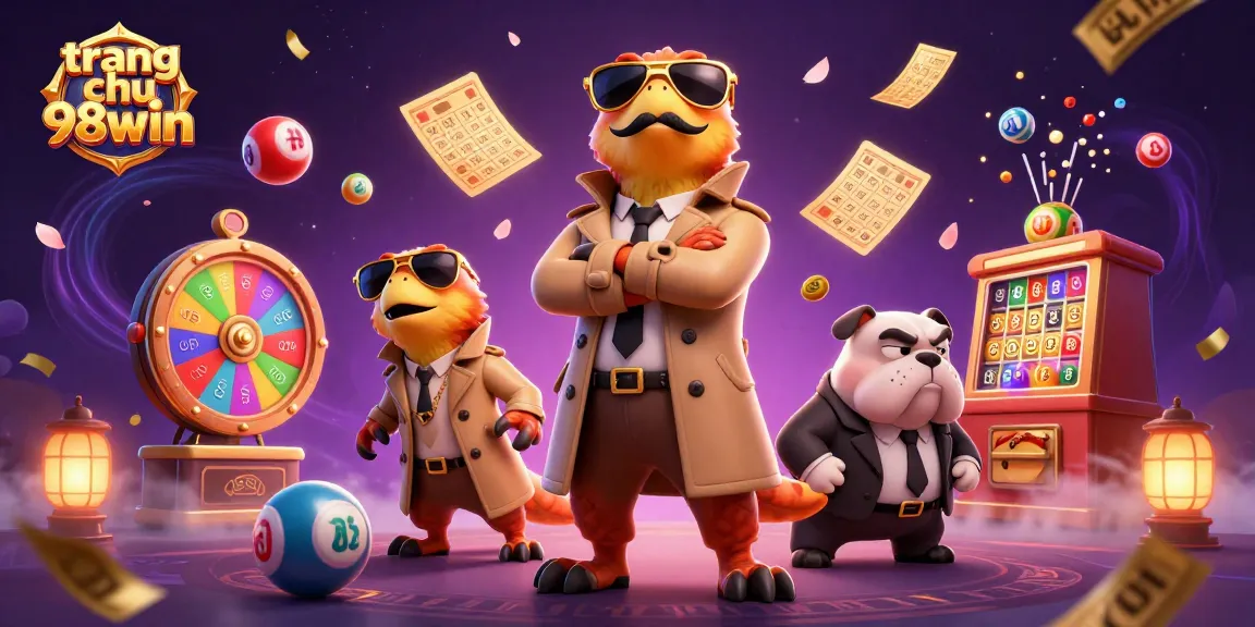Engage with the vibrant casino fun at trang chu 98win, featuring three raptors in disguise and exciting lottery elements.