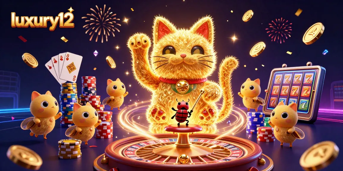 Menangkan slot dengan luxury12 melalui ilustrasi kasino yang menarik dan berwarna-warni.