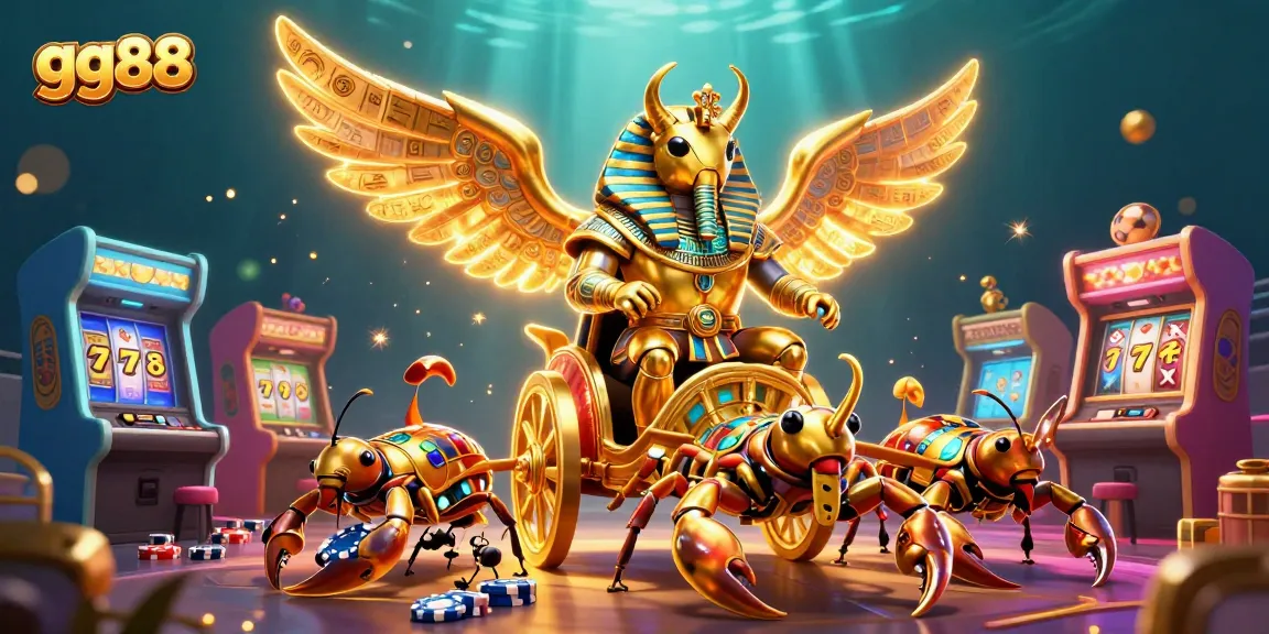 Engage with exciting games at gg88 casino featuring vibrant 3D characters amid slots and gaming action.