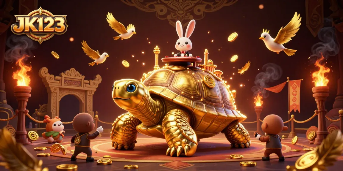 เล่นเกม JK123 กับเต่าทองคำในคาสิโนน่ารักสุดพิเศษ