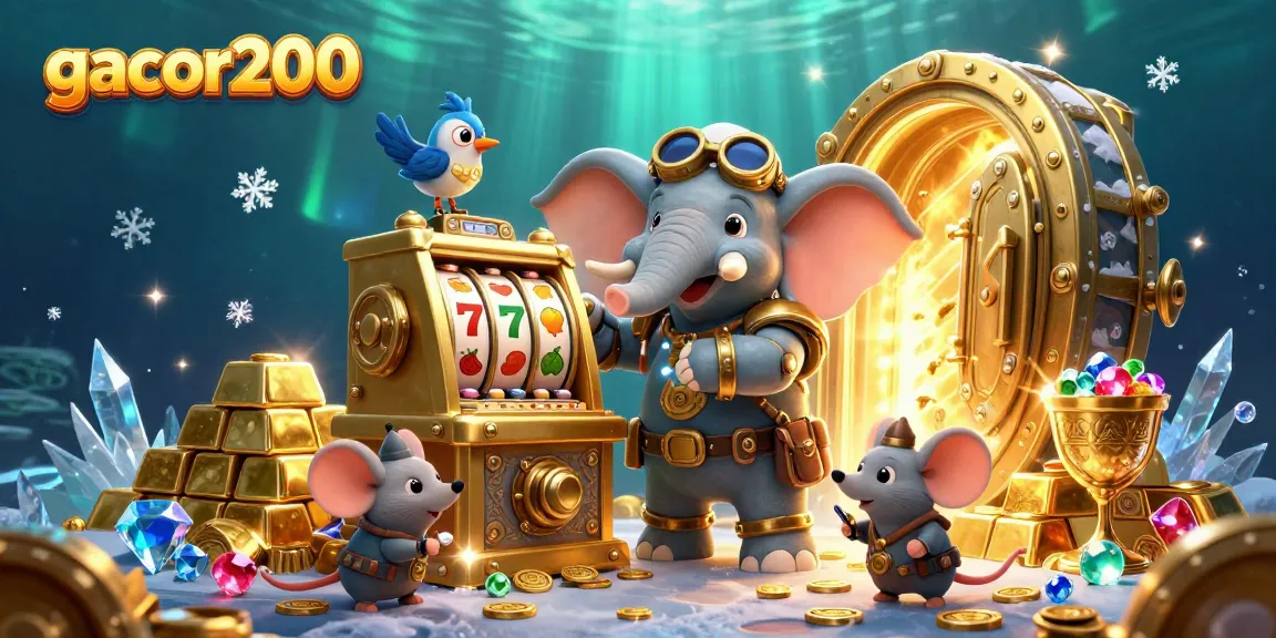 Menangkan permainan slot gacor200 dengan mesin slot dan harta berlimpah di dunia kasino.