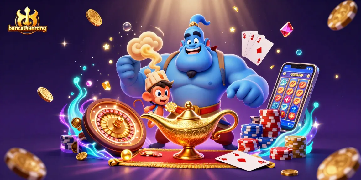 Experience the excitement of bancathanrong with vibrant casino elements and a magical atmosphere.