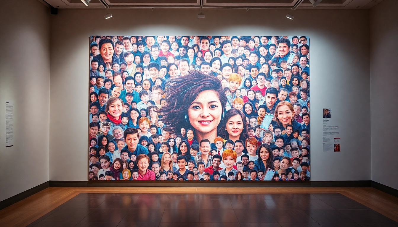 Selfie Mosaic Turning Selfies Into Permanent Digital Art