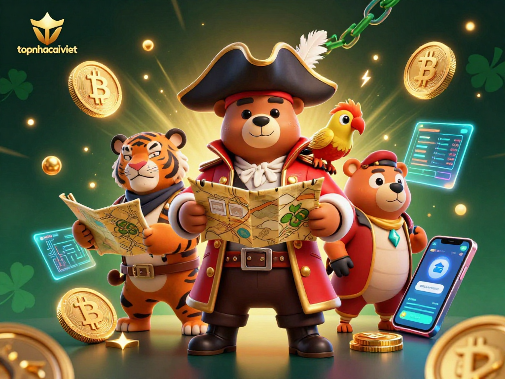 Experience thrilling gameplay at topnhacaiviet with a vibrant casino adventure featuring a pirate team.