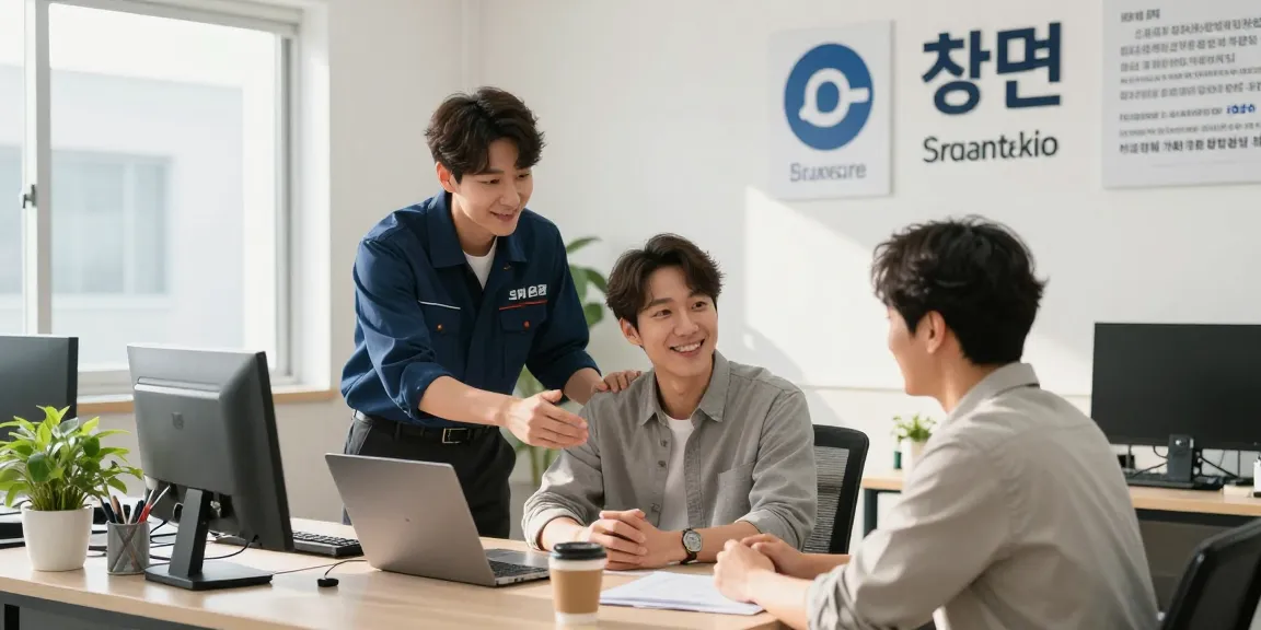 Image of a trusted 창원op service provider offering local services in a professional setting, highlighting community involvement and customer satisfaction.